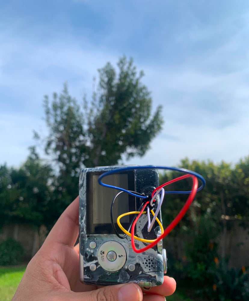 GWX Chromafield Deluxe - Patchable Circuit-bent Digicam